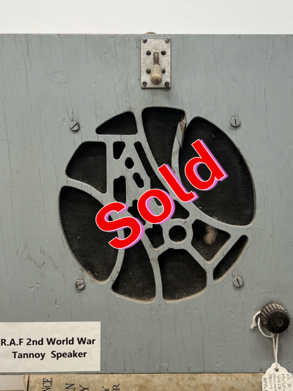 Original RAF Tannoy speaker